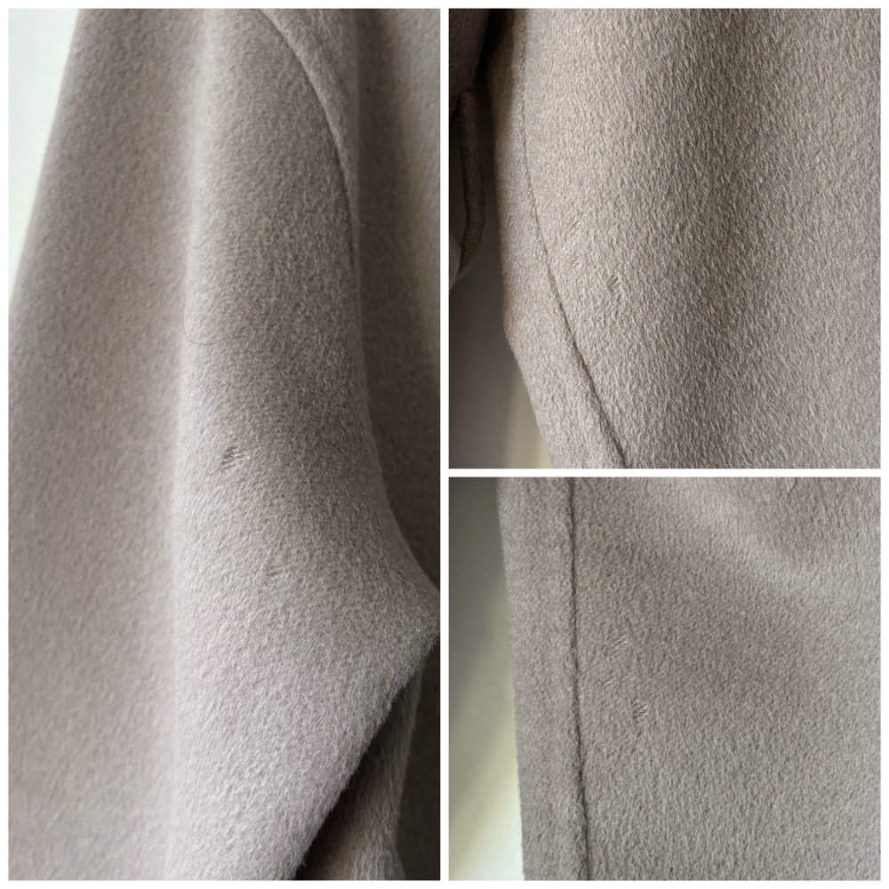 GUCCI Belted Blazer Jacket Neutral Gray Size 40 - Picture 10 of 17